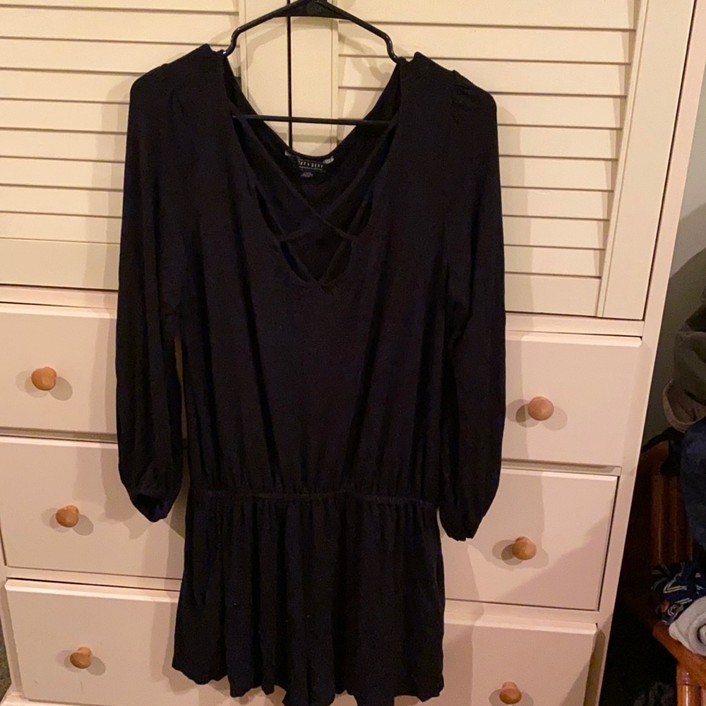American Eagle black romper